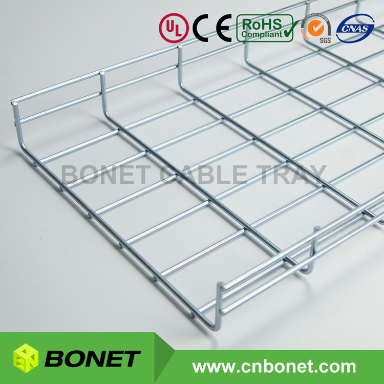 2 Inch 50mm Deep Zinc Plated Wire Mesh Cable Tray