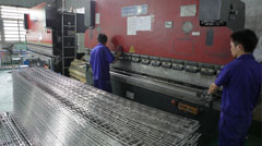 wire mesh cable tray bending