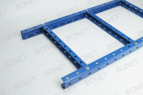 Bonet u shape ladder cable tray in blue color